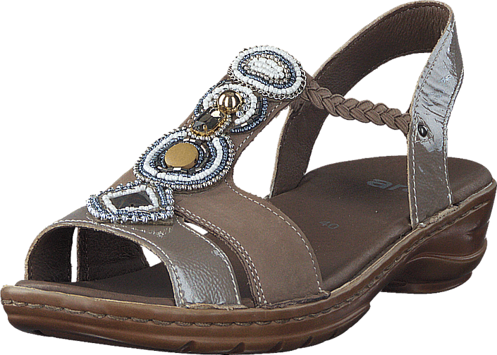 Brune Hawaii Kjøp Taupe Ara Sandals Cotton Sko Online gxxRqZw