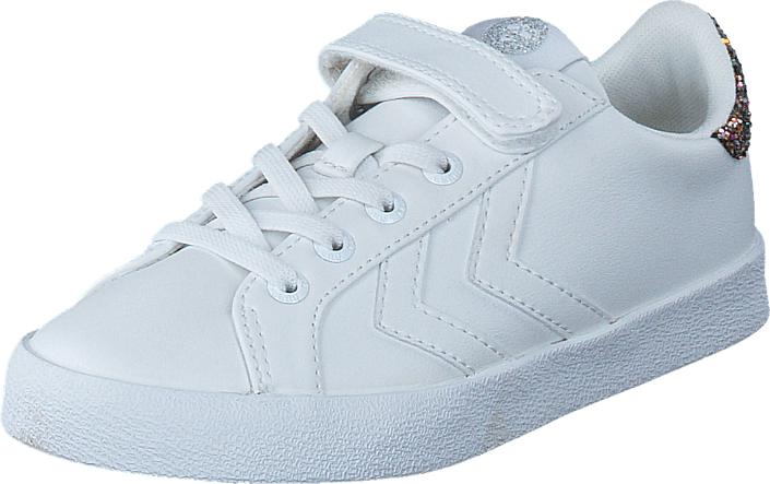 Hummel - Deuce Court Glitter JR White