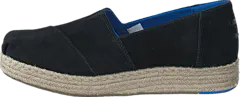 Toms - Platform Alpergata Black Suede