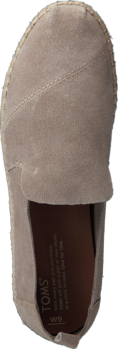 Toms - Decontructed Alpergata Taupe Suede