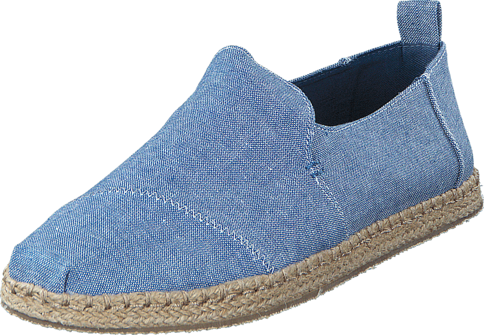 Toms - Deconstructed Alpargata Cornflower Blue Slub Champbrey