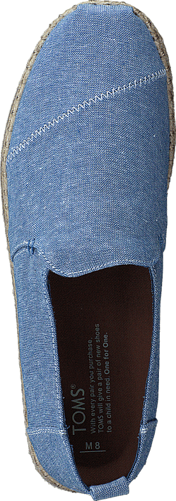 Toms - Deconstructed Alpargata Cornflower Blue Slub Champbrey