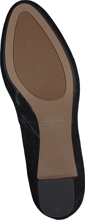 Clarks - Kelda Hope Black Suede