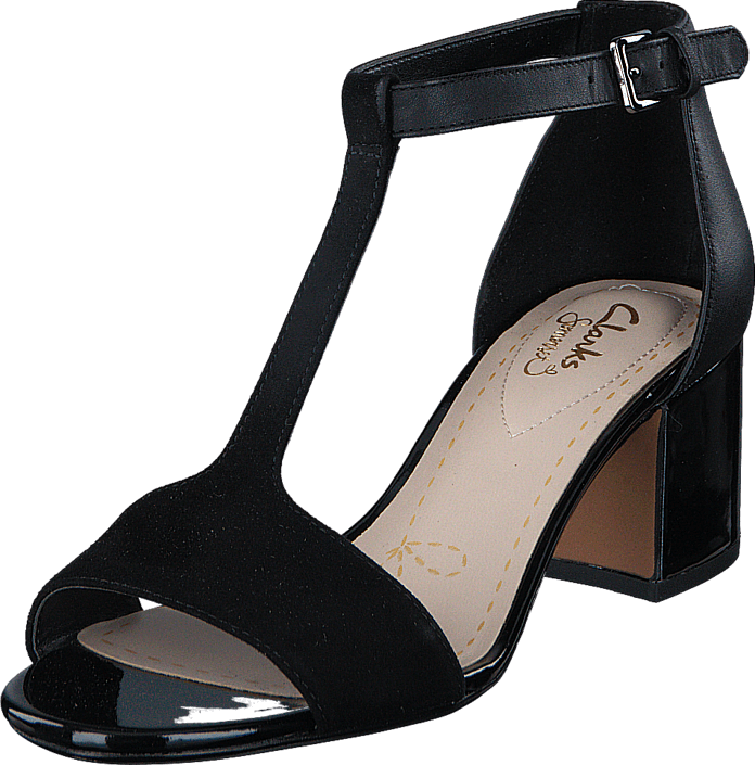 Clarks - Barley Belle Black Combi Lea