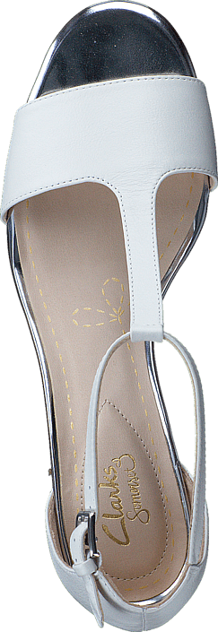 Clarks - Barley Belle White Combi Lea