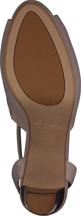 Clarks - Kendra Charm Nude Suede