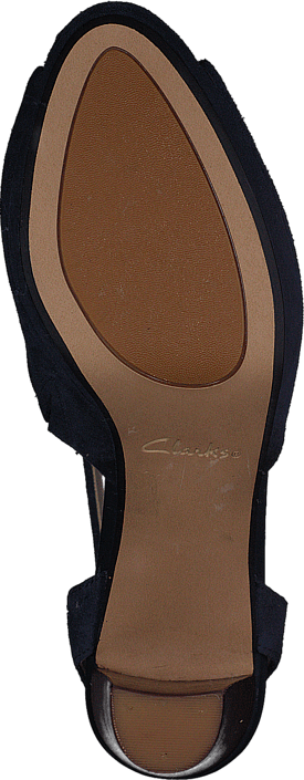 Clarks - Kendra Charm Navy Suede