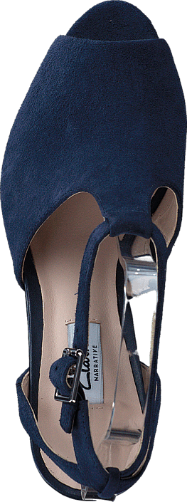 Kendra Charm Navy Suede