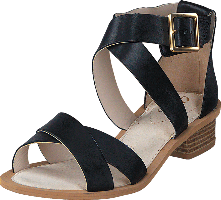 Clarks - Sandcastle Ray Black Leather