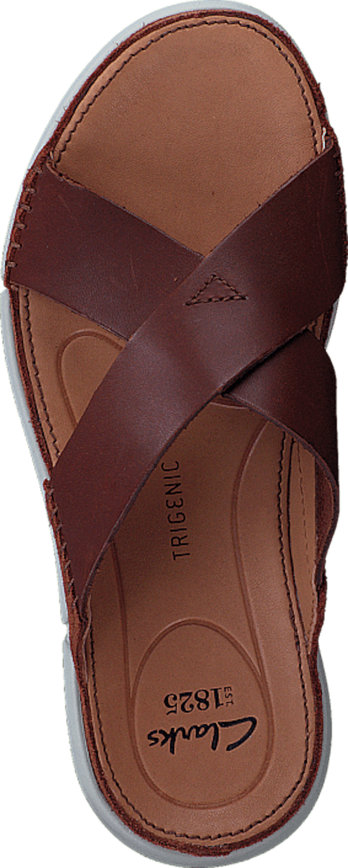 Trisand Cross Dark Tan Leather