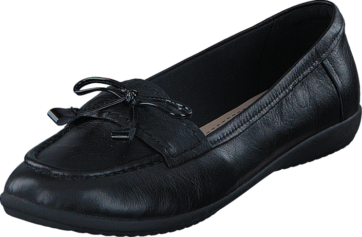 Clarks - Feya Bloom Black Leather