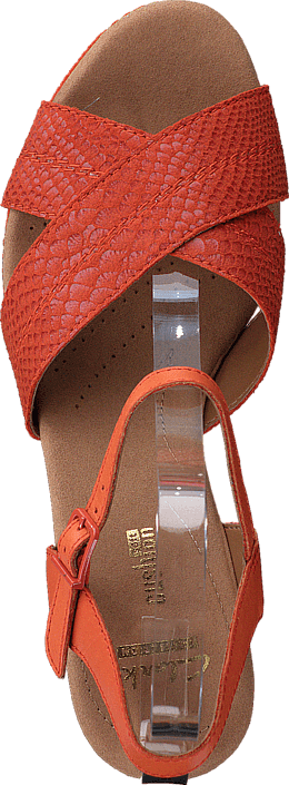 Clarks - Helio Latitude Orange Leather