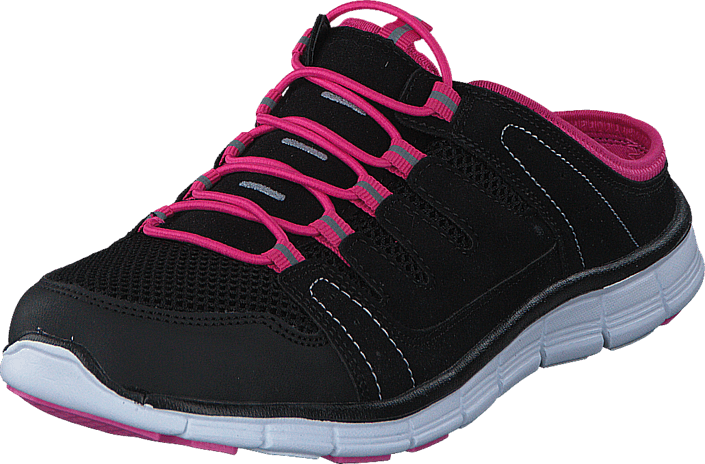 Polecat - 435-0309 Memory Foam Insock Black/Fuchsia
