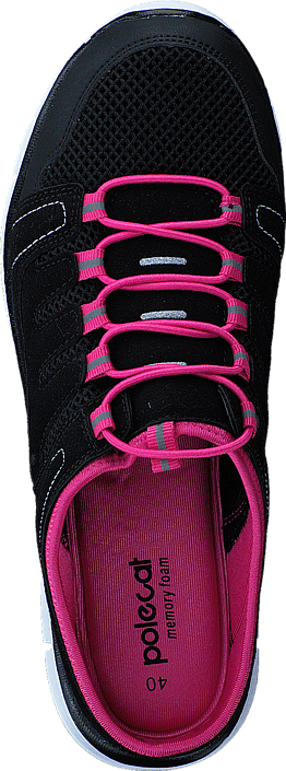 Polecat - 435-0309 Memory Foam Insock Black/Fuchsia