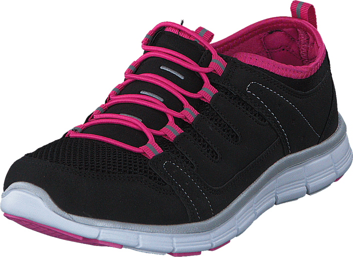 Polecat - 435-1311 Memory Foam Insock Black/Fuchsia