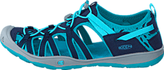 Keen - Moxie Sandal Youth Dress Blues/Viridian