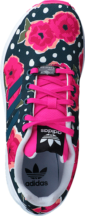 adidas Originals - Zx Flux J Shock Pink/ Ftwr White