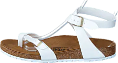 Birkenstock - Yara Regular Birko-Flor Patent White
