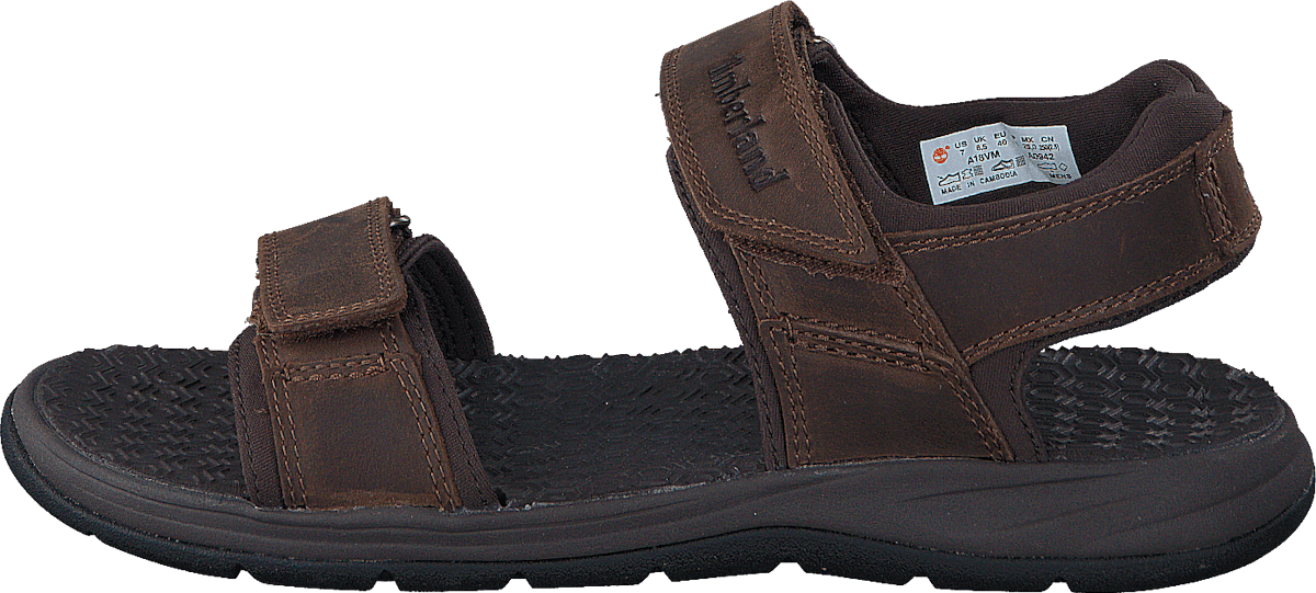 Harbor Pines Leather Sand Dark Brown Connection