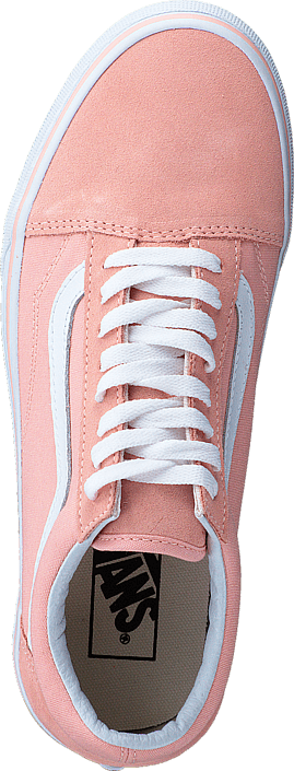 Vans - UA Old Skool Suede Canvas Peach/White