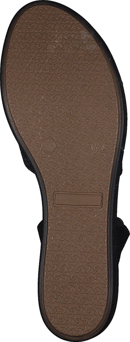 Pslama Suede Sandal Black