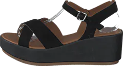 Pieces - Pslama Suede Sandal Black