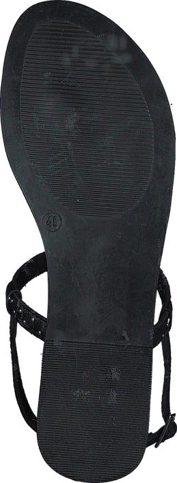 Pslina Leather Sandal Studs Black