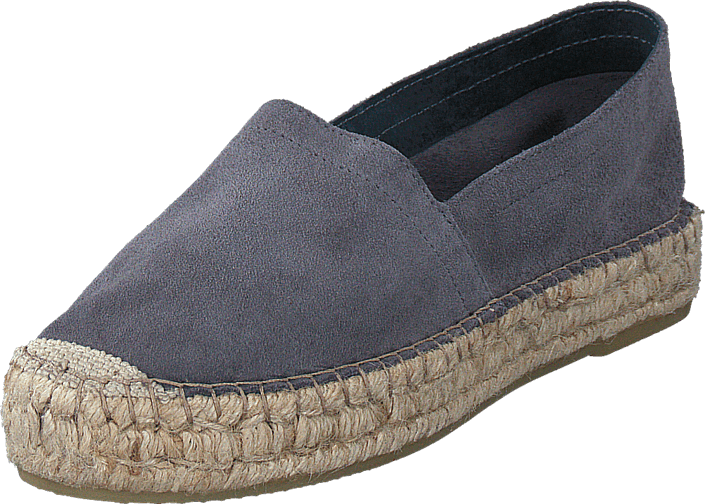 Pslucia Suede Espadrillos Elephant Skin