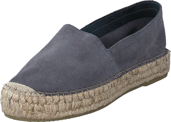 Pieces - Pslucia Suede Espadrillos Elephant Skin