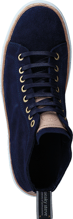 Sneaky Steve - Silvermine High Navy suede