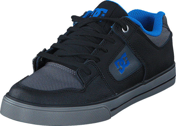 dc shoes blue and black