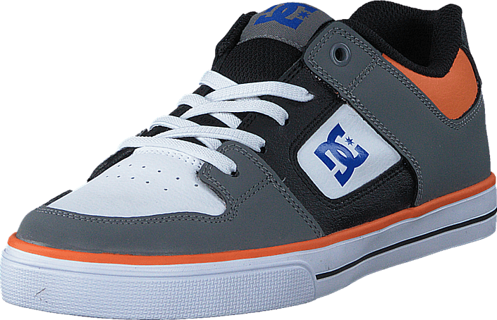 DC Shoes - Dc Kids Pure Elastic B Shoe Grey/Blue/White