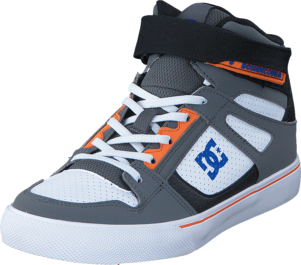 Dc Kids Spartan High Ev B Shoe Grey/Blue/White