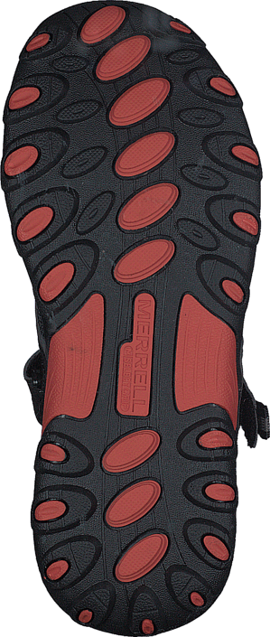 Merrell - Boys Hydro H2O Hiker Sandal Black/Gunsmoke/Orange