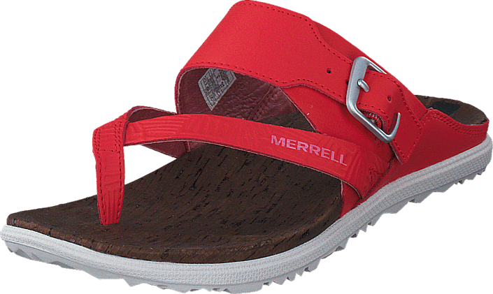 Merrell - Around Town Thong Buckle Print Firey Red