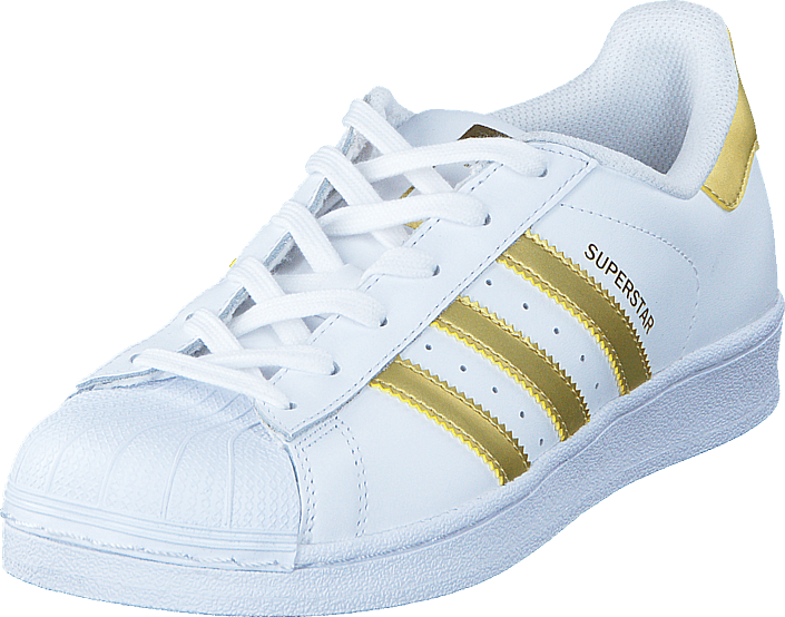 adidas Originals - Superstar J Ftwr White/Gold Met./Gold Met.