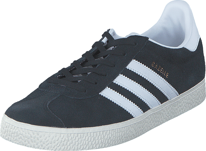 adidas Originals - Gazelle J Core Black/Ftwr White/Gold Met