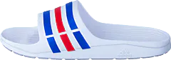 adidas Sport Performance - Duramo Slide White/True Blue/Red S09