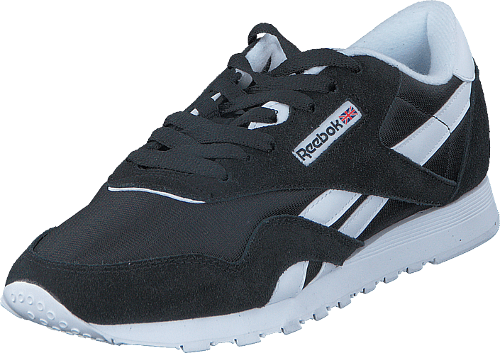 reebok cl nylon black