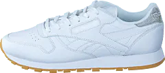 Reebok Classic - CL Lthr Met Diamond White/Gum