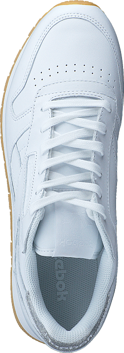 Reebok Classic - CL Lthr Met Diamond White/Gum