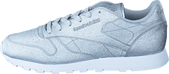 Reebok Classic - CL Lthr Syn Diamond-Silver Met/Snow Grey/W