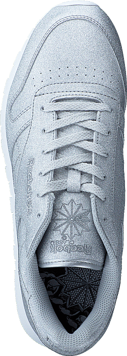 Reebok Classic - CL Lthr Syn Diamond-Silver Met/Snow Grey/W