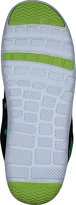 Reebok Classic - Ventureflex Chase II Black/Bottle Green/Kiwi Green/