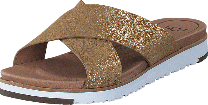 ugg metallic gold