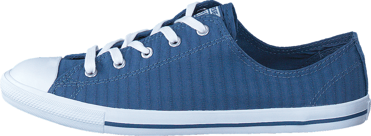 CTAS Dainty Perforated Ox Blue Coast/ White