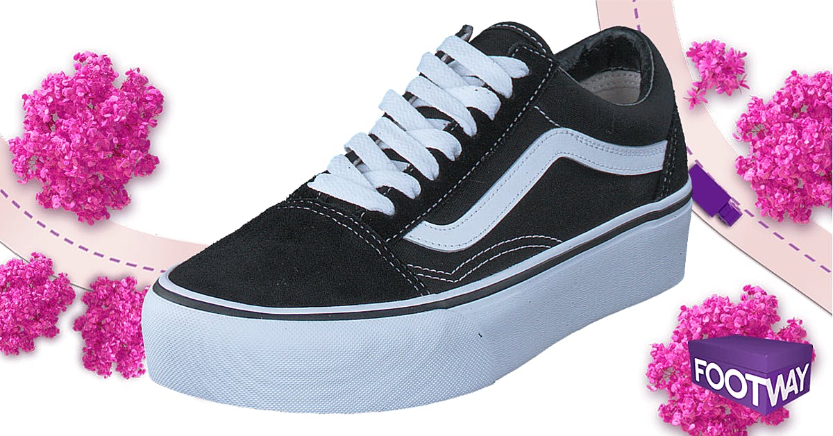 UA Old Skool Platform Black/White - Bild 4