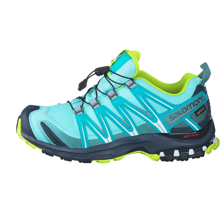 Salomon XA PRO 3D GTX® W AblueOmbre BlueLime Punc Schuhe SALOMON Damen XA Serie Twin Skin U Rock, Damen, schwarz