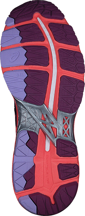 Asics - Gel Kayano 23 Dark Purple/Flash Coral/White
