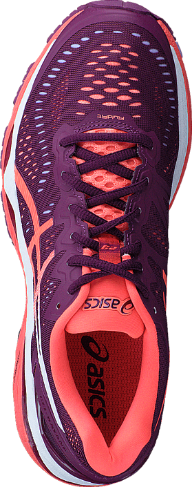 Asics - Gel Kayano 23 Dark Purple/Flash Coral/White